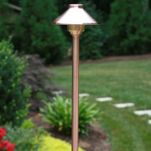 AL12 Copper Area Light | ClaroLux Landscape Lighting
